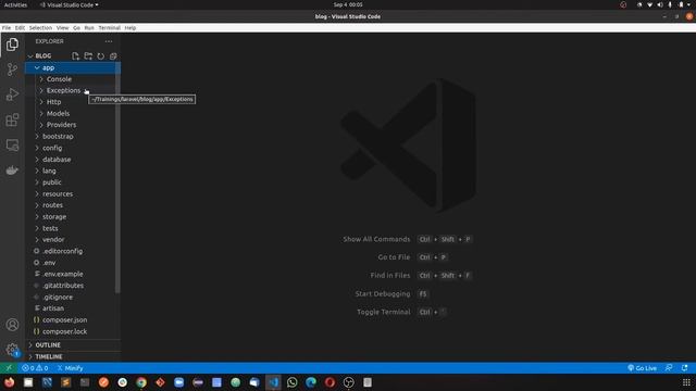 03 - Laravel Training | Laravel Project File structure смотреть онлайн