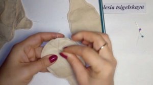 Как сшить куклу. Мастер - класс. Выкраиваем детали.  Урок №1