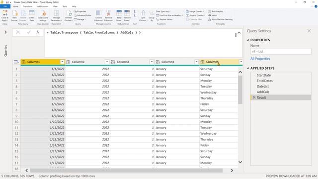 Create a Date Table in Power Query & Power BI смотреть онлайн