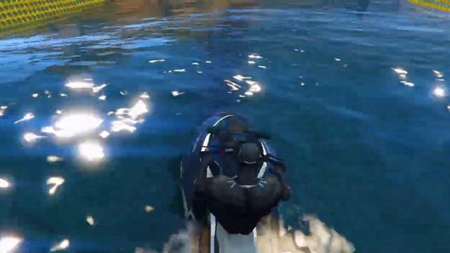 GTA V Mega Double Stunt Racing Challenge on Super Cars Planes Jeeps and Ski Jets смотреть онлайн