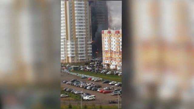 Пожар в Красноярске / Fire in Krasnoyarsk смотреть онлайн