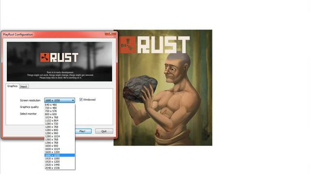 настройки для rust :D смотреть онлайн