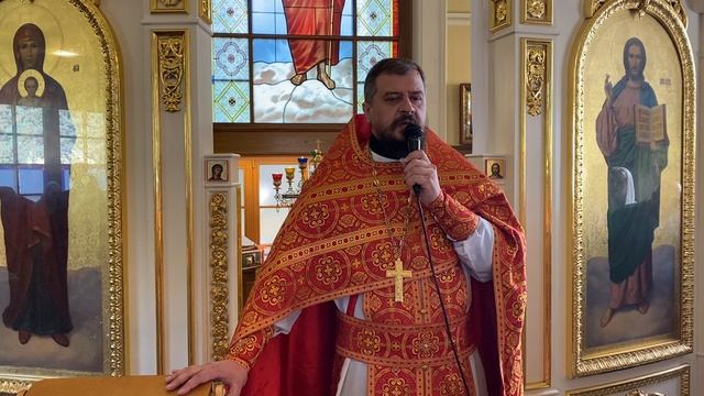 Проповедь в день Усекновения главы Предтечи и Крестителя Господня Иоанна. Священник Владимир Чебышев смотреть онлайн