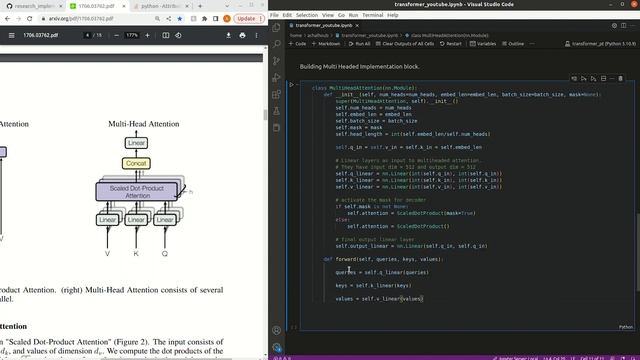 Transformer Implementation from Scratch with PyTorch (Attention Is All You Need)! смотреть онлайн