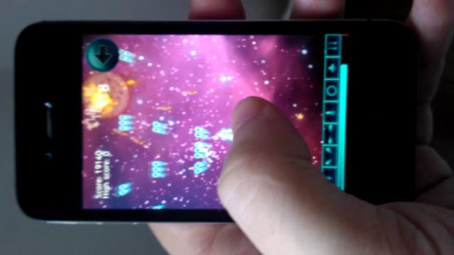 Galaxium on iPhone - alpha version смотреть онлайн