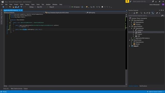Intermediate ASP.NET Core Tutorial - Online Shop Ep.3 - Database смотреть онлайн