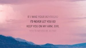 Justin Bieber - Boyfriend (Lyrics)