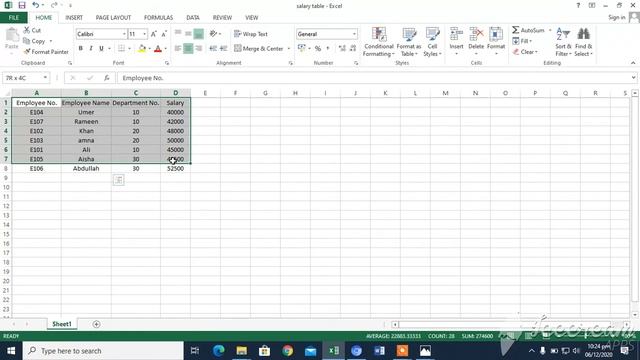 sorting in excel || grade 6 смотреть онлайн