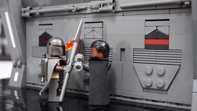 LEGO Star Wars The Mandalorian vs Moff Gideon | The Mandalorian Finale Season 2 смотреть онлайн