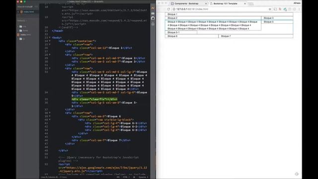 Bootstrap. Grid (II) [03] смотреть онлайн