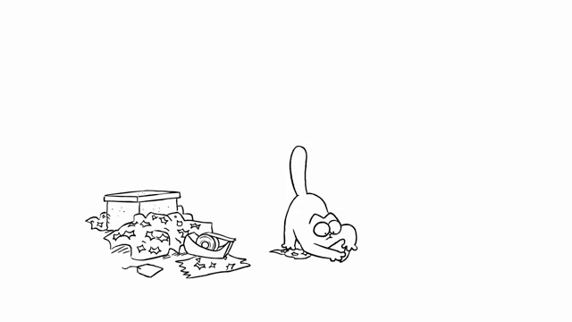 Le chat de Simon et le ruban adhésif смотреть онлайн
