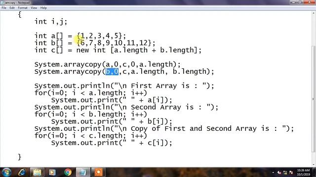 How to copy array elements to another array in java | Hindi tutorials - By Manish Kaushal | MKTC смотреть онлайн