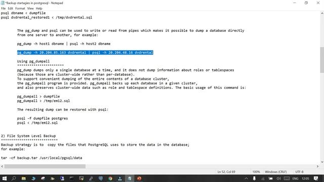 87 - Backup strategies in PostgreSQL смотреть онлайн