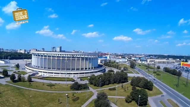 Питер с воздуха. Парк Победы, ТРК Радуга, СКК Юбилейный смотреть онлайн