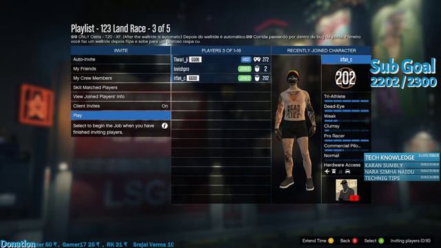 GTA 5 Online Play [in HINDI ] Join With Tiwari_ji 😱😈 смотреть онлайн