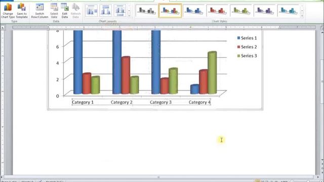 Microsoft Office 2010 tutorial - charts смотреть онлайн