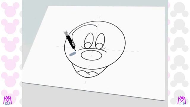 Disneyland Resort Paris Promotional DVD 2005 - Draw Mickey Mouse смотреть онлайн