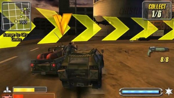 Pursuit Force PS4 Slim Gameplay - PlayStation Classic