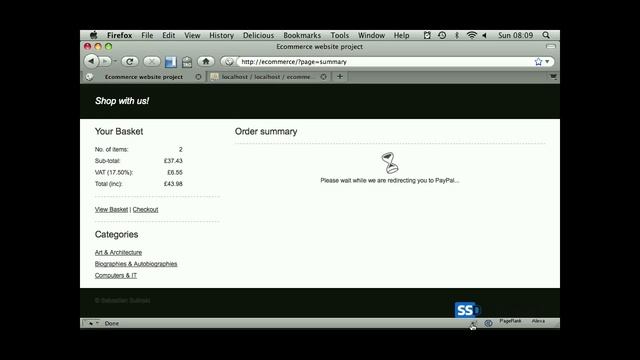 14-11: E-commerce application with PHP, MySQL, Ajax and PayPal смотреть онлайн