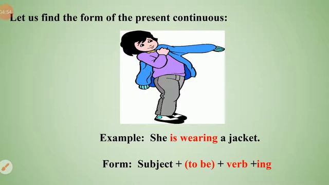 The Present Continuous/+Exercises