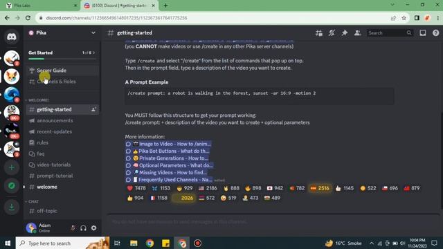 How To Use Pika Labs In Discord│Ai Hipe
