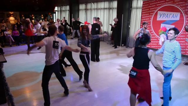 ХАСТЛ, Discofox, Tresh&Jill, 18 финала, заход 2, танец 2 смотреть онлайн