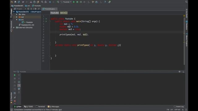 Java Programming Tutorials - 19 - Method Parameters смотреть онлайн
