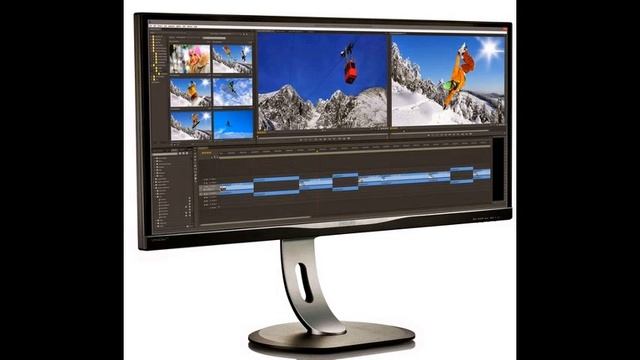 IB150224 002 Монитор Philips BDM3470UP получил 34-дюймовую смотреть онлайн