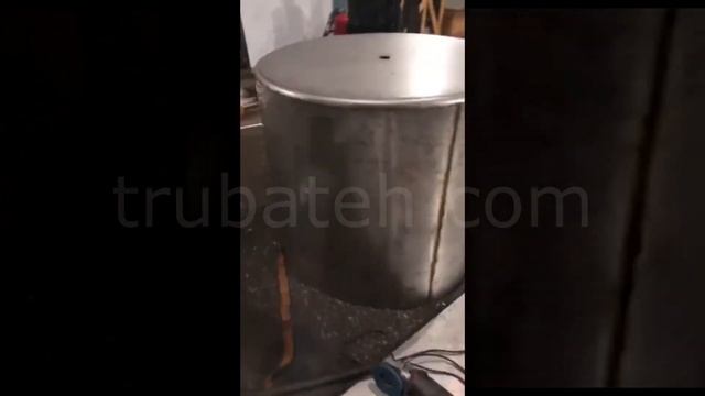 Изготовление ёмкостей с отбортовочным днищем смотреть онлайн