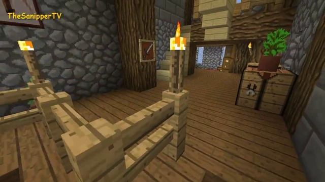 Minecraft карта - Floating island \ Летающий остров с домом смотреть онлайн