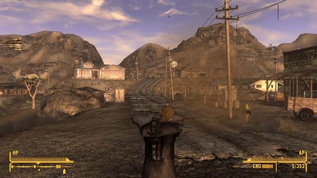 Fallout New Vegas Mods: Centered 3rd Person Camera смотреть онлайн