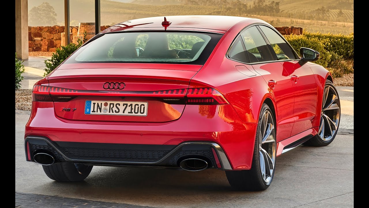 Audi RS 7 Sportback 2020 года - немецкий маслкар! смотреть онлайн