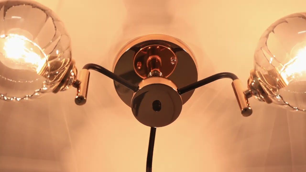 Люстра потолочная Graso 8040-3, 3xE2740W, Schaffner смотреть онлайн
