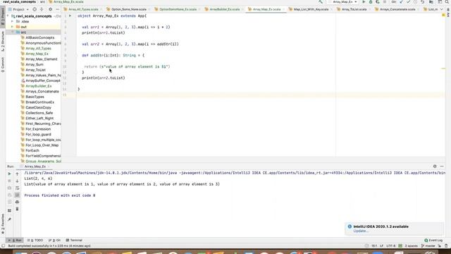 Scala Functional Tutorial - Simple Steps - Map function on Array смотреть онлайн