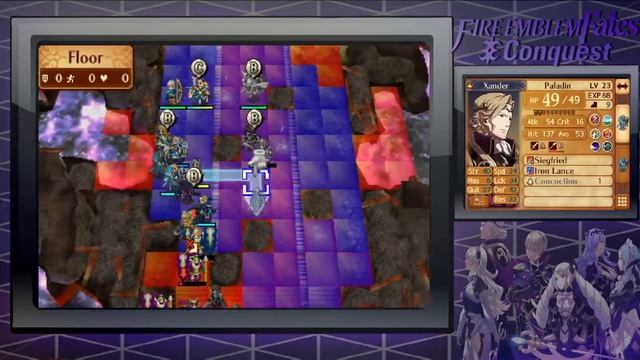 Fire Emblem Fates: Conquest - Walkthrough - Endgame: Night Breaks Through смотреть онлайн