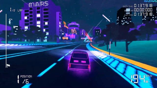 Electro Ride: The Neon Racing | Halloween event | GamePlay PC смотреть онлайн