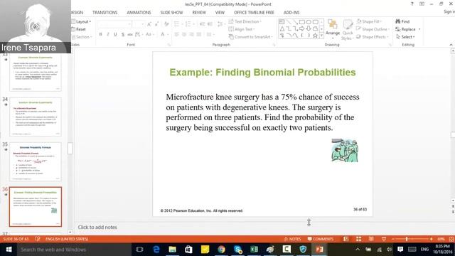 Binomial and Poisson Distributions смотреть онлайн