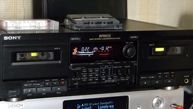 SONY TC-WR965S Простые функции Воспроизведения и Записи смотреть онлайн