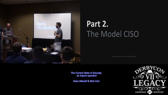 S26 The Current State of Security an Improv spection Sean Metcalf Nick Carr смотреть онлайн