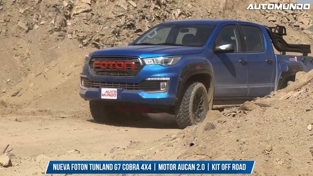 Foton Tunland G7 Cobra 4x4: Edición Especial