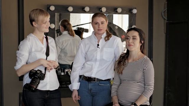 Визаж. Особенности макияжа на фотосессии беременности смотреть онлайн