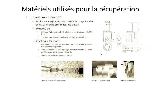 Récupération d'une pompe immergée dans un forage смотреть онлайн