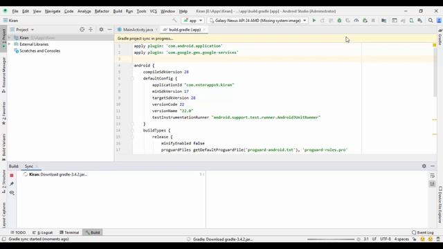 Build Gradle Offline Error in Android Studio смотреть онлайн