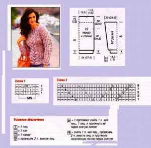 Романтика в каждой петельке Женские джемперы Схемы.mp4