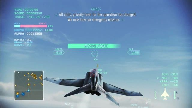 Ace Combat Infinity Beta Gameplay (HD) PS3 смотреть онлайн