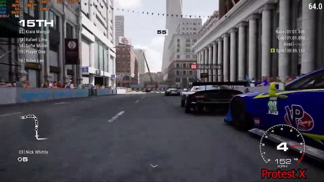 GRID 2019 GTX 1060 3 GB BENCHMARK смотреть онлайн