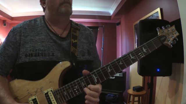 Slow Blues Jam | PRS Custom 24 SE | Xvive U2 | Fender Bassbreaker 15 смотреть онлайн