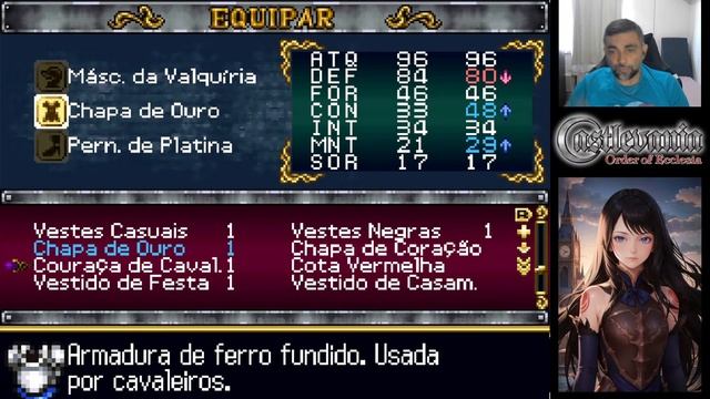 * LIVE * - Castlevania: Order of Ecclesia (NDS) - Jogatina de Sábado - Conseguiremos terminar hoje? смотреть онлайн