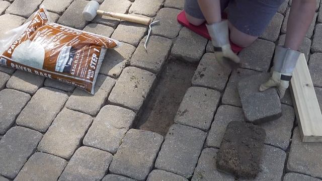 Patio Paver Restoration - DIY Step by Step How to - Easy смотреть онлайн