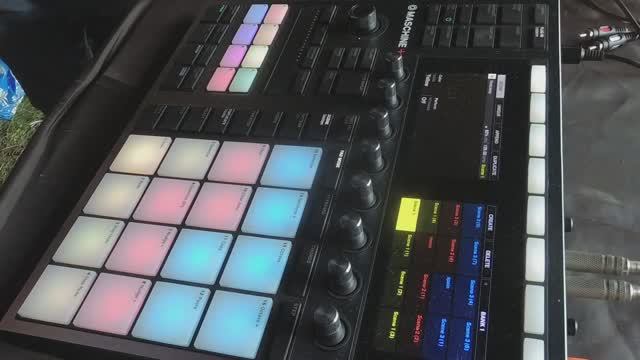 Nekufa Live Performance On Maschine Plus At Festcamp 2022